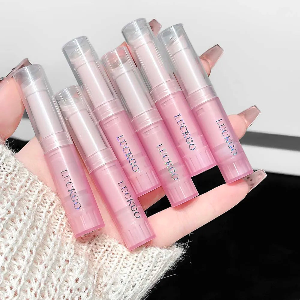 LUCKGO Jelly Eyeshadow Stick – Waterproof Shimmer Eye Shadow Pen Eyeshadow Stick Qme
