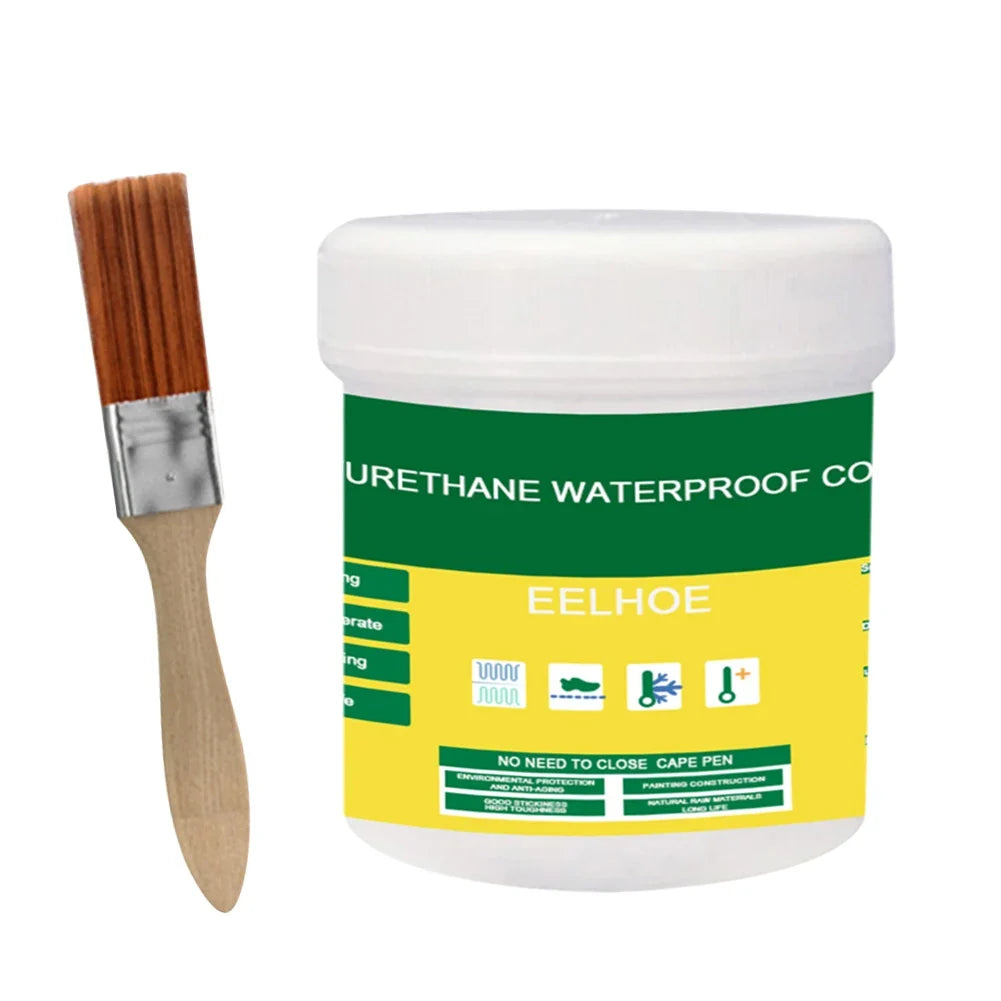 Transparent Waterproof Brush Sealant | Polyurethane Coating Waterproof Sealant Qme 300g