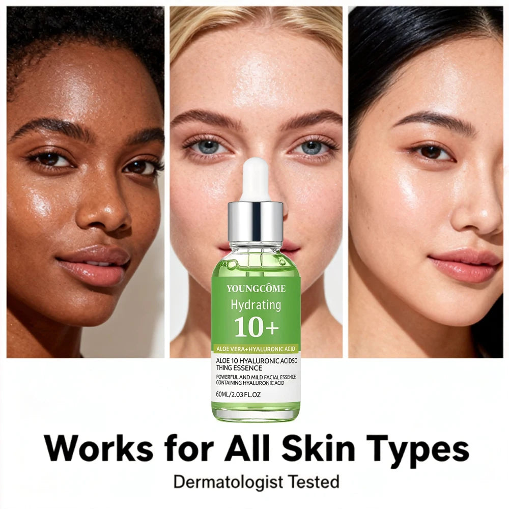Aloe Vera & Hyaluronic Acid Face Serum – Firm & Brighten Skin Face Serum Qst
