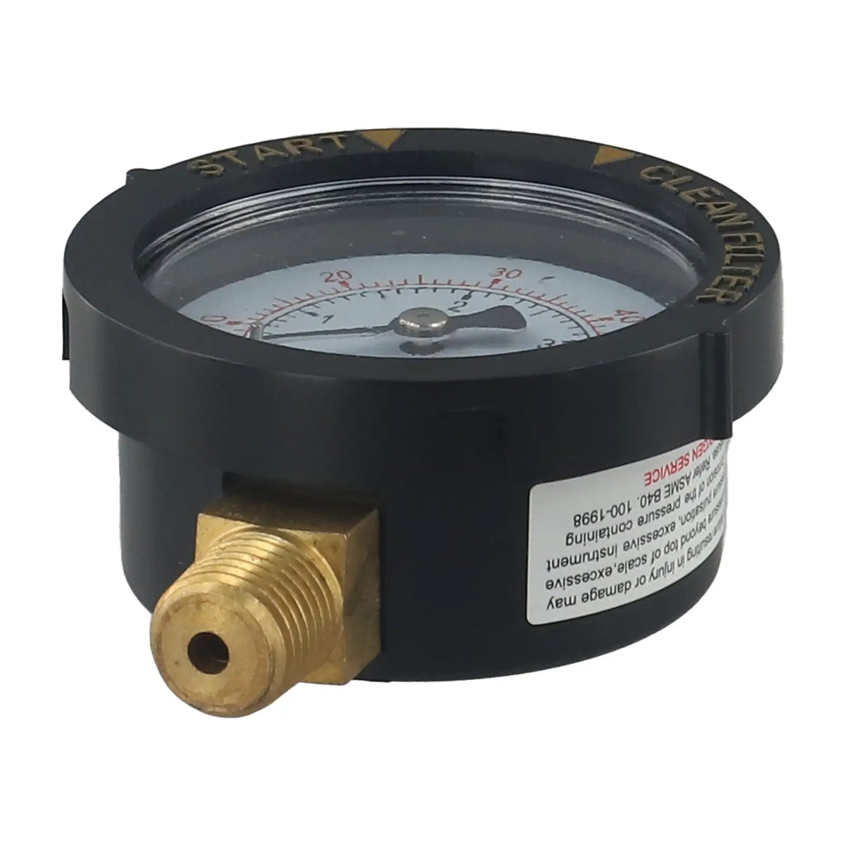 0-60 PSI Water Pressure Gauge – Pool, Spa & Aquarium Filter Water Pressure Gauge Qme