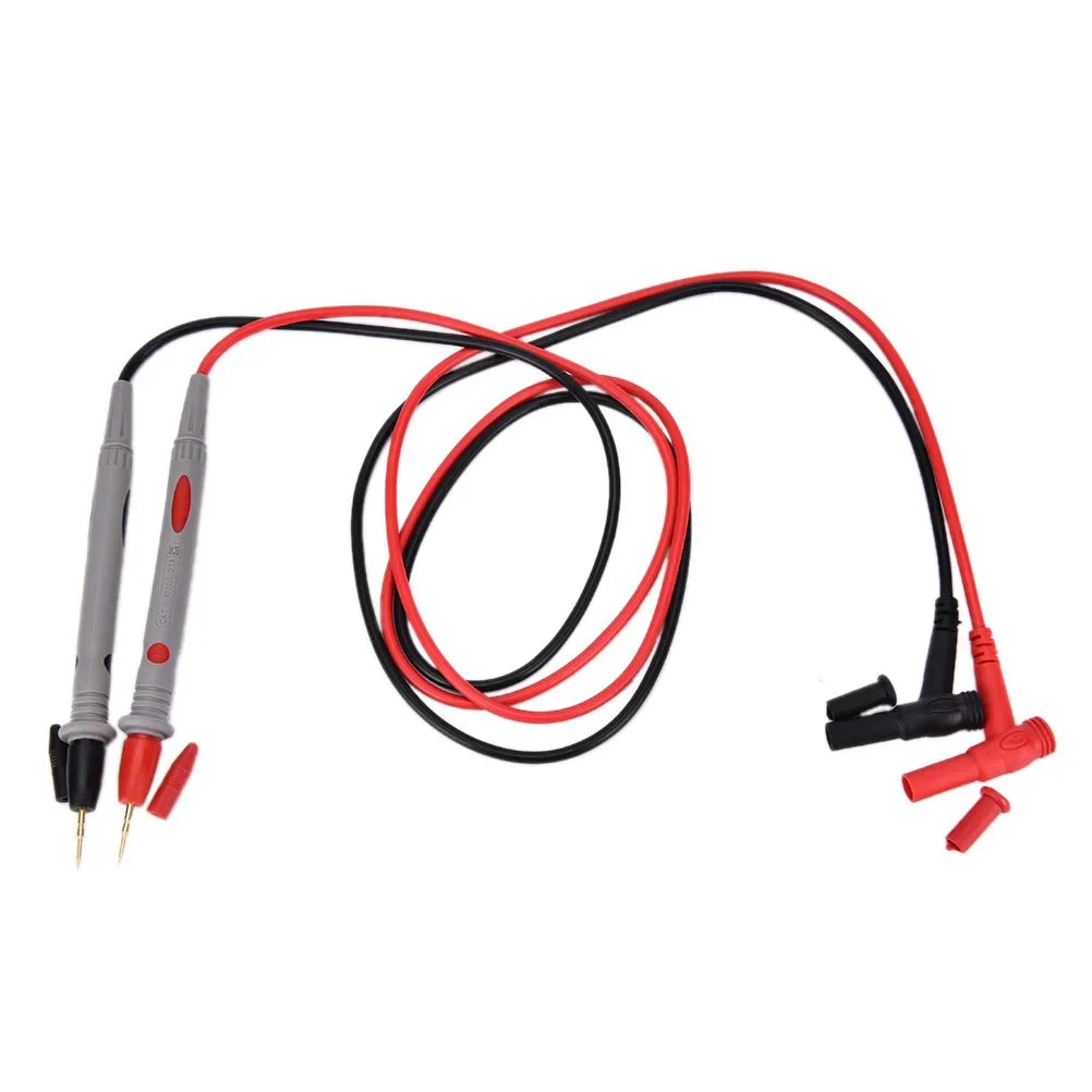 Universal Multimeter Test Lead Probe Wire Pen Set | Copper Tips Multimeter Test Leads Qme