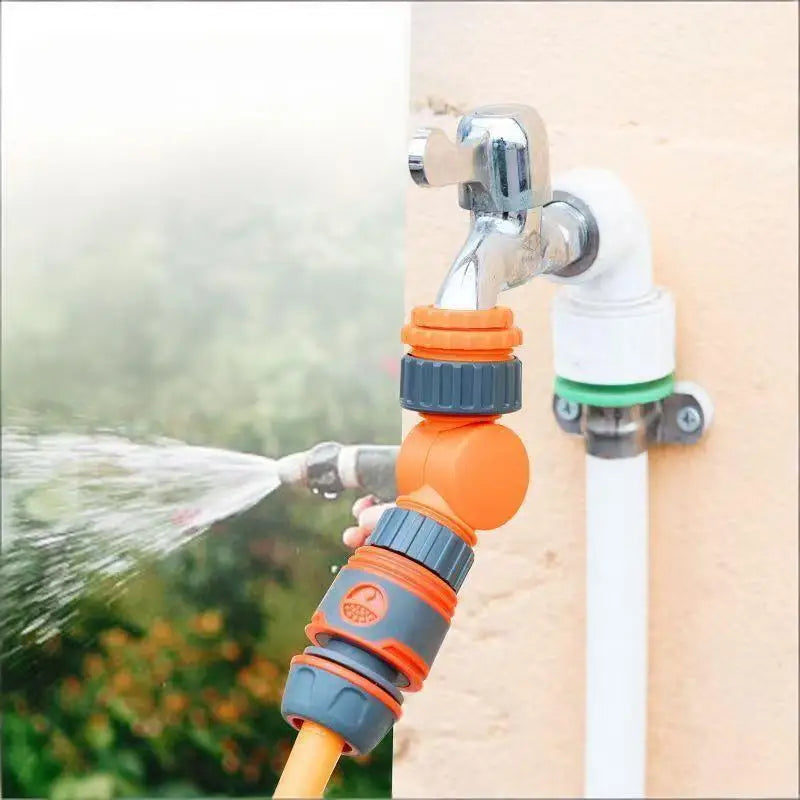 Universal Garden Hose Faucet Adapter – Tool-Free, No-Leak Hose Faucet Connector Qst