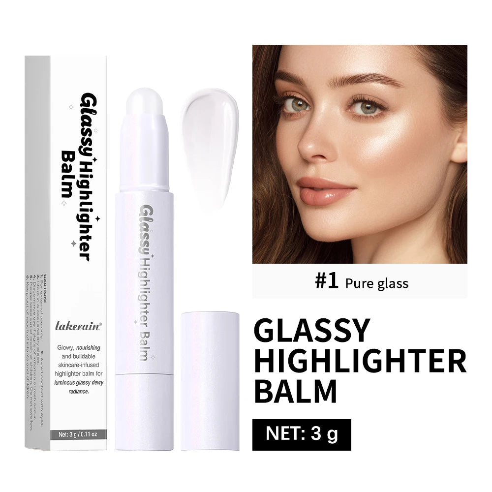 Glass Glow Highlighter Pen – Illuminator, Concealer & Eyeshadow Highlighter Makeup Pen Qst 01