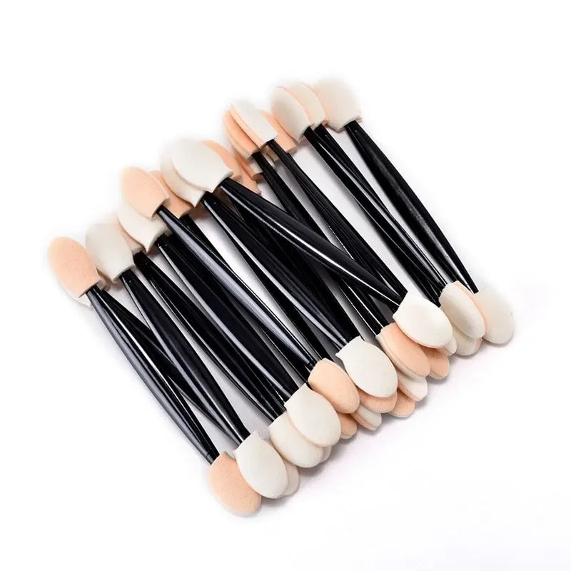 Double Ended Sponge Nail Art Powder Brush | Manicure Tool Nail Art Brush Qme