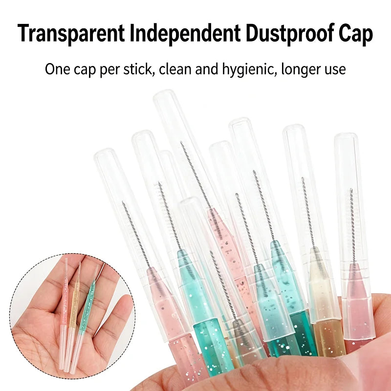 Mini Disposable Eyebrow Lifting Brushes – Bendable Brow Perm Tools Eyebrow Applicator Brush Qme