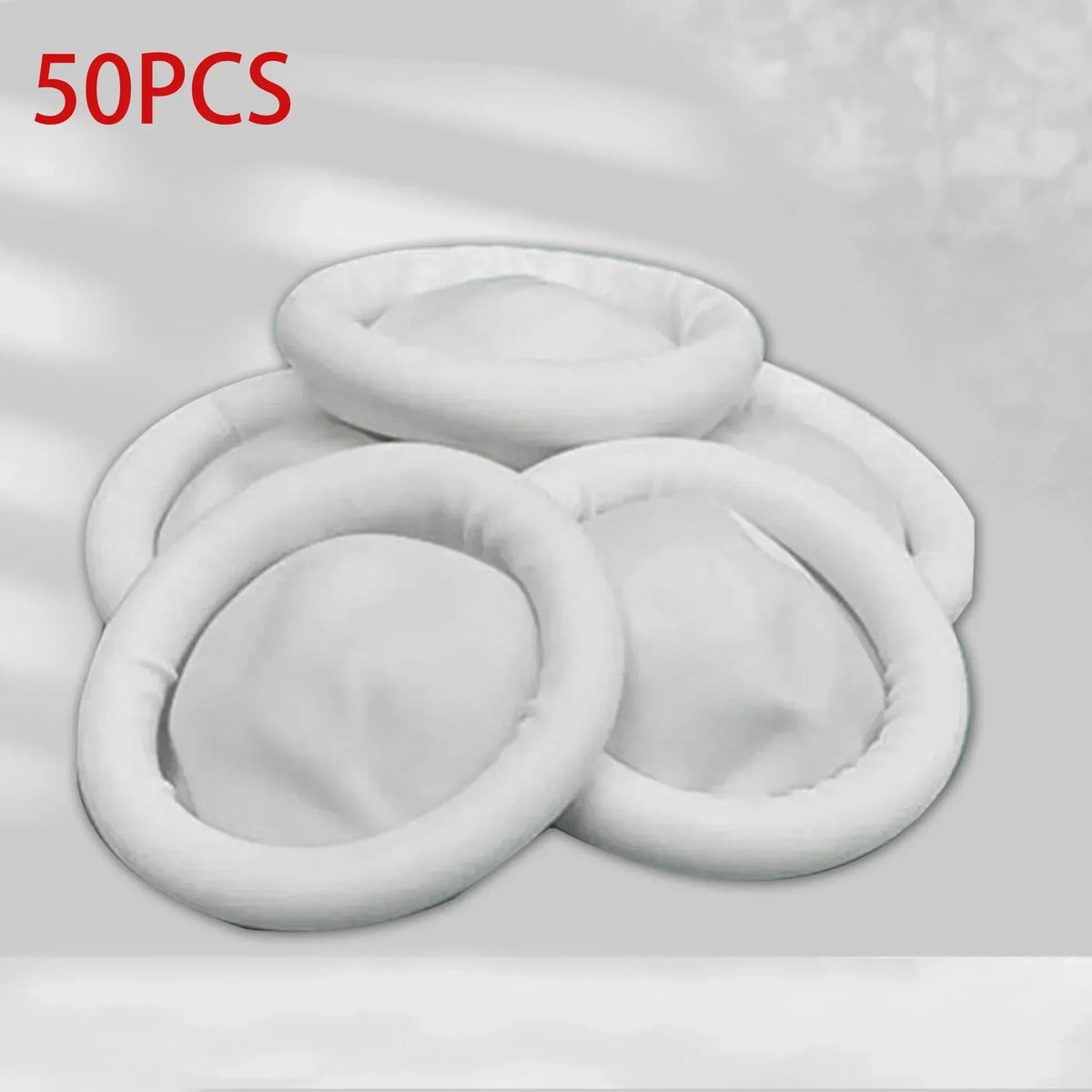 Disposable Powder-Free Latex Fingertip Protectors – 6 Colors Fingertip Protectors Qme White 50PCS