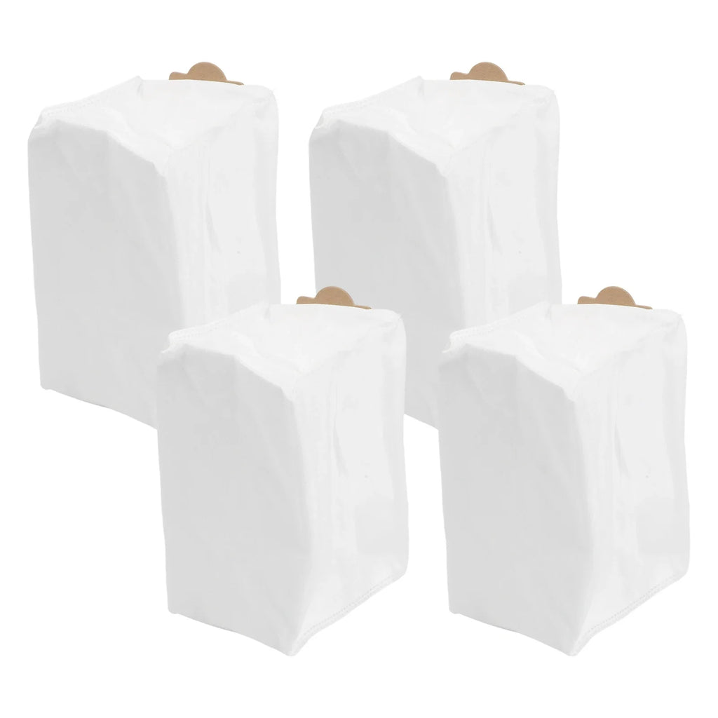 Lefant M2 M2S Vacuum Dust Bags Advanced Filtration 4 Pack Vacuum Dust Bags Qme