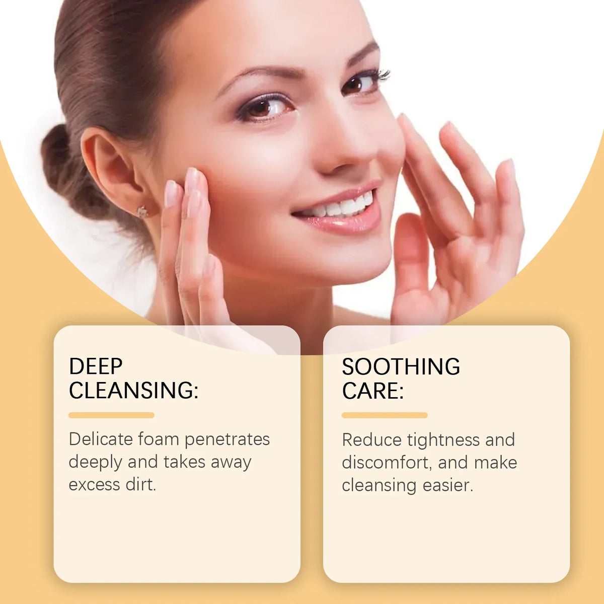 Centella Facial Cleanser – Deep Cleansing Foam & Oil Control Facial Foam Cleanser Qme