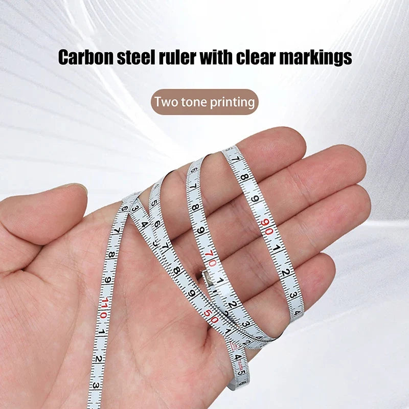 Mini Retractable Tape Measure Keychain – Stainless Steel Keychain Tape Measure Qme