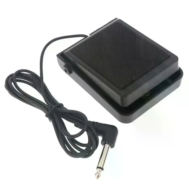 Universal Sustain Pedal Chrome Non-Slip Base – Digital Pianos Keyboard Sustain Pedal Qme