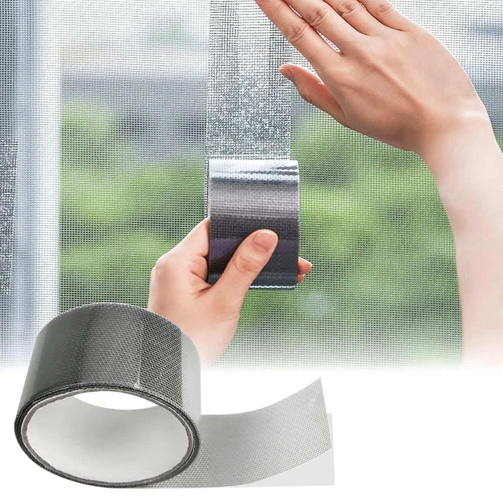 2M Waterproof Window & Door Screen Repair Tape – Fiberglass Screen Repair Tape Qme