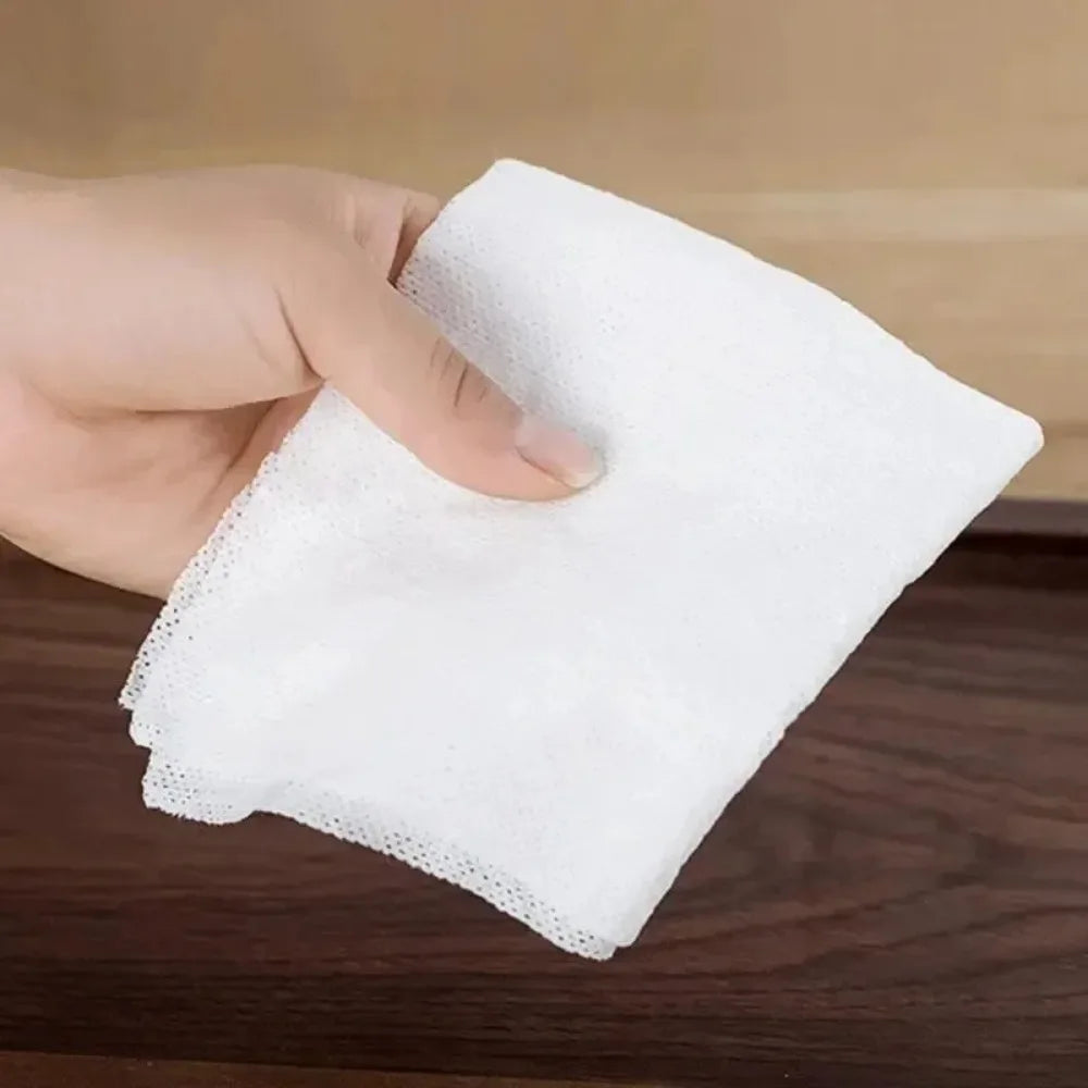 Portable Compressed Cotton Towels – Camping, Travel & Face Wash Disposable Travel Towels Qme
