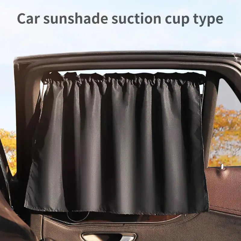 Car Privacy Curtain Window Shade – Sun Blocking, Nap & Camping Car Window Shade Qst