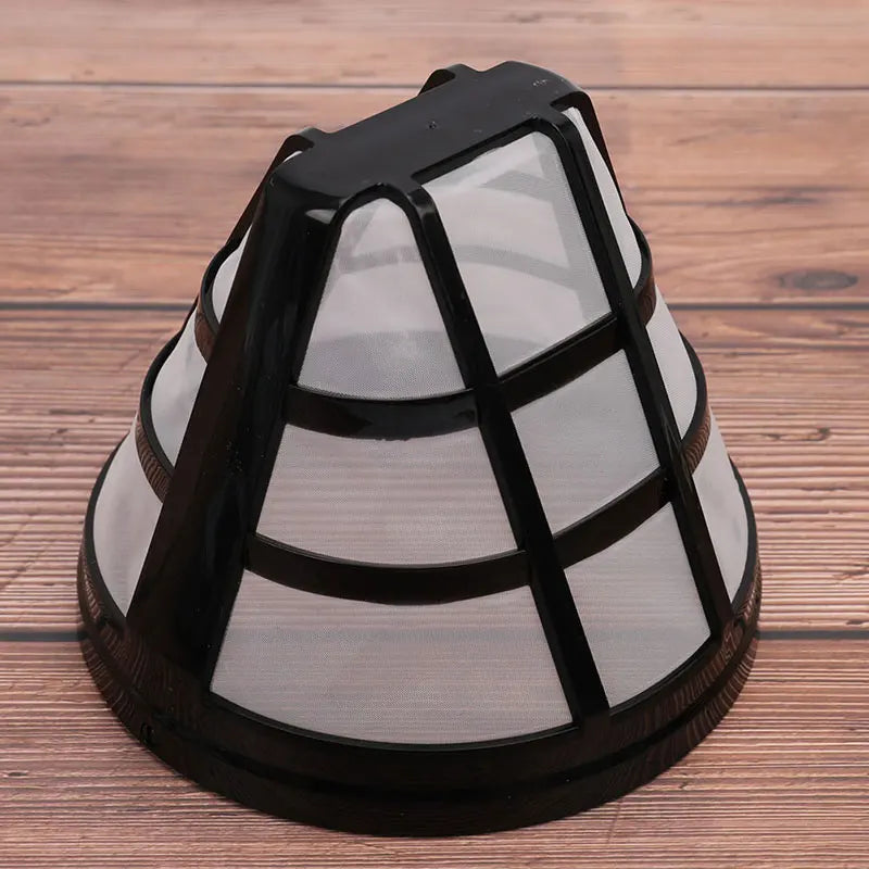 Reusable Basket Coffee Filter – Stainless Steel Mesh Refillable Reusable Coffee Filter Qme