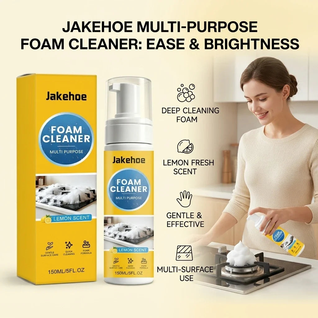 Multi-Purpose Foam Cleaning Spray | Degreaser 3 Scents Foam Cleaning Spray Qme