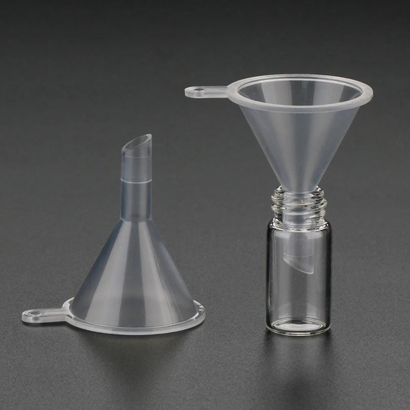 10Pcs Mini Funnels for Perfume, Essential Oil & Small Bottles Mini Filling Funnels Qst