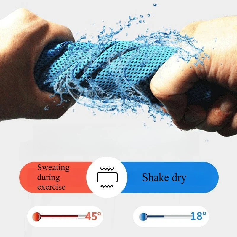 Sports Wrist Sweat Towel – Thin Cooling Wristband, 9 Colors Sports Wristband Towel Qme