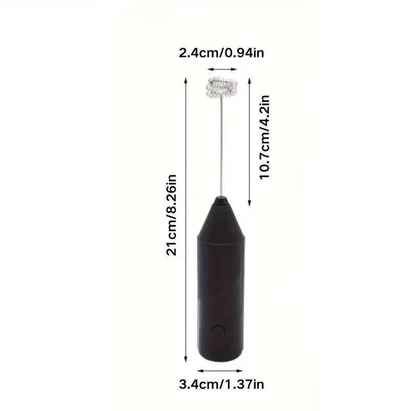 Handheld Electric Milk Frother & Egg Beater | Mini Battery Powered Handheld Milk Frother Qme