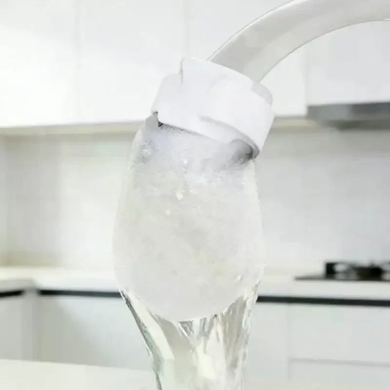 Tap Water Faucet Filter Cotton – Anti-Splash, Filters Rust & Scale Faucet Filter Insert Qme