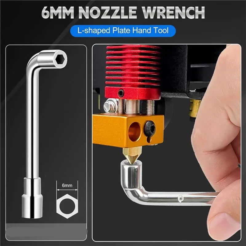 Anycubic Kobra 3 Hotend Combo Replacement – Aluminum Alloy 3D Printer Hotend Qme