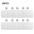 Universal Phone Lanyard Card Gasket Transparent Tether Patch Phone Lanyard Patch Qme 10 Pcs