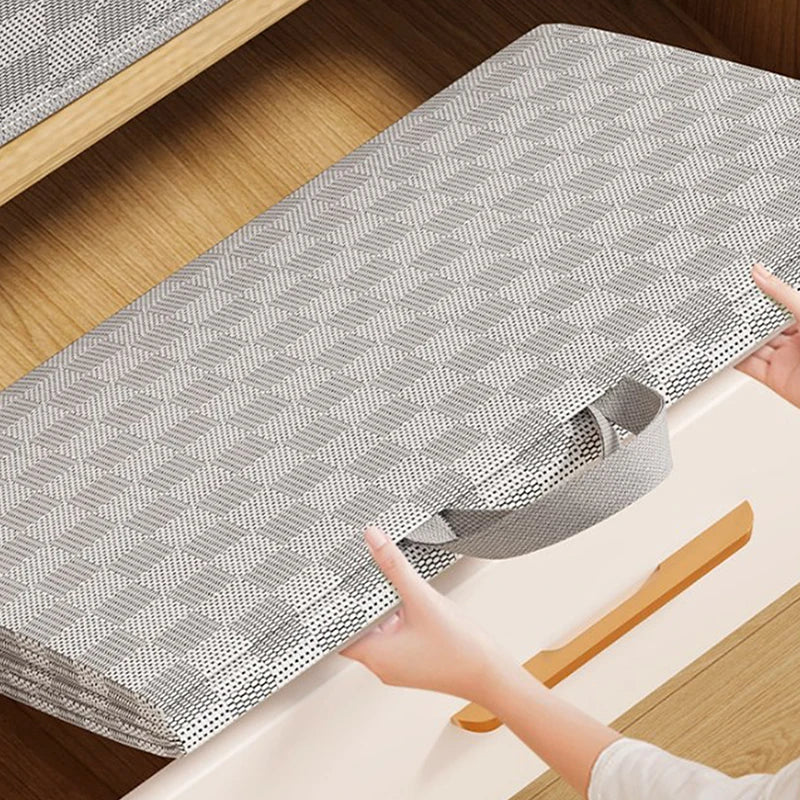 Large Dustproof Non-Woven Quilt Storage Bag with Lid & Zipper Quilt Storage Bag Qme