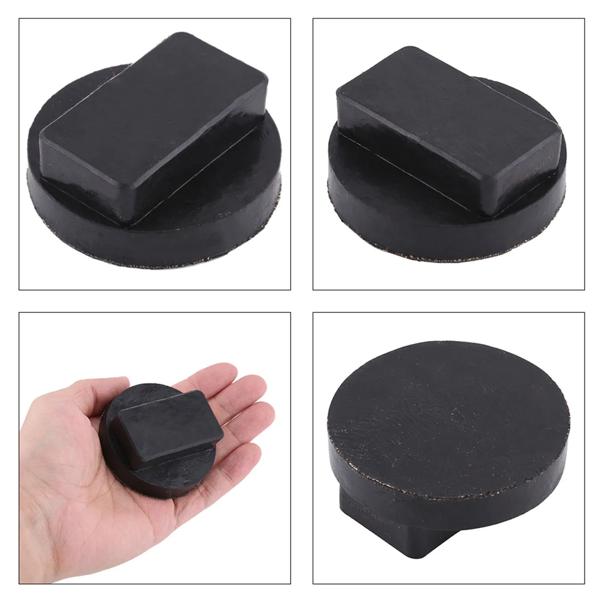 Rubber Car Jack Pad Adapter – Protects Vehicle Jacking Points Jack Pad Adapter Qme