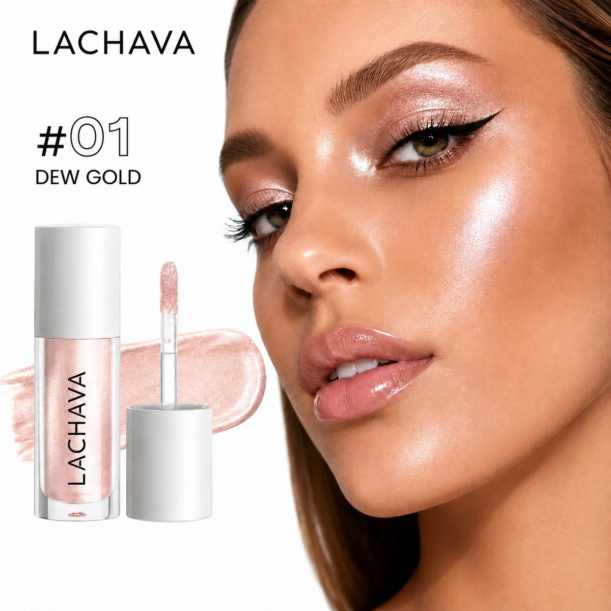 2-in-1 Shimmer Glitter Liquid Eyeshadow & Highlighter | Qme Liquid Eyeshadow Highlighter Qme