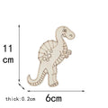 Blank Wooden Dinosaur Coloring Toys for Kids – 5pcs Craft Set Kids Craft Toy Set Qme 7