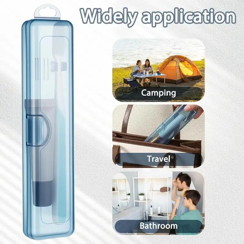 Transparent Toothbrush & Toothpaste Storage Box | Travel Case Toothbrush Travel Case Qme