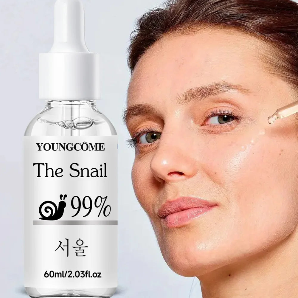YOUNGCOME Snail Essence Face Serum – Hydrating & Moisturizing Face Serum Qst