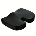 Office Chair Seat & Back Cushion | Memory Foam Support – Qme Seat Back Cushion Qme black