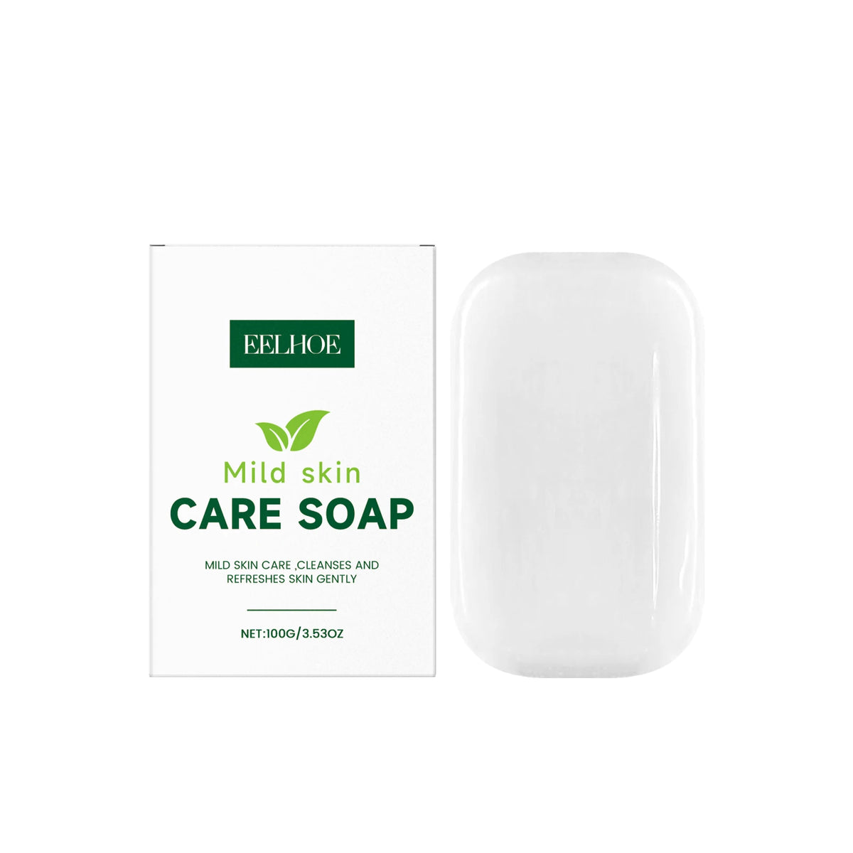 Eelhoe Fragrance-Free Moisturizing Cleansing Bar Soap Cleansing Bar Soap Qst 100g