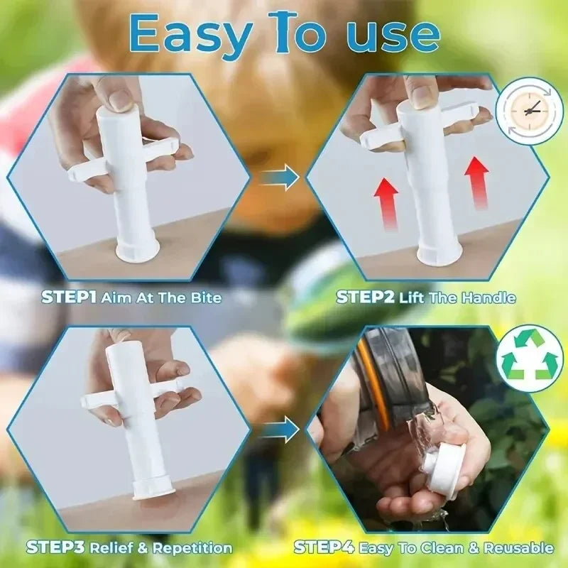 Venom Extractor Pump – Outdoor Snake & Insect Bite First Aid Kit First Aid Kit Qst