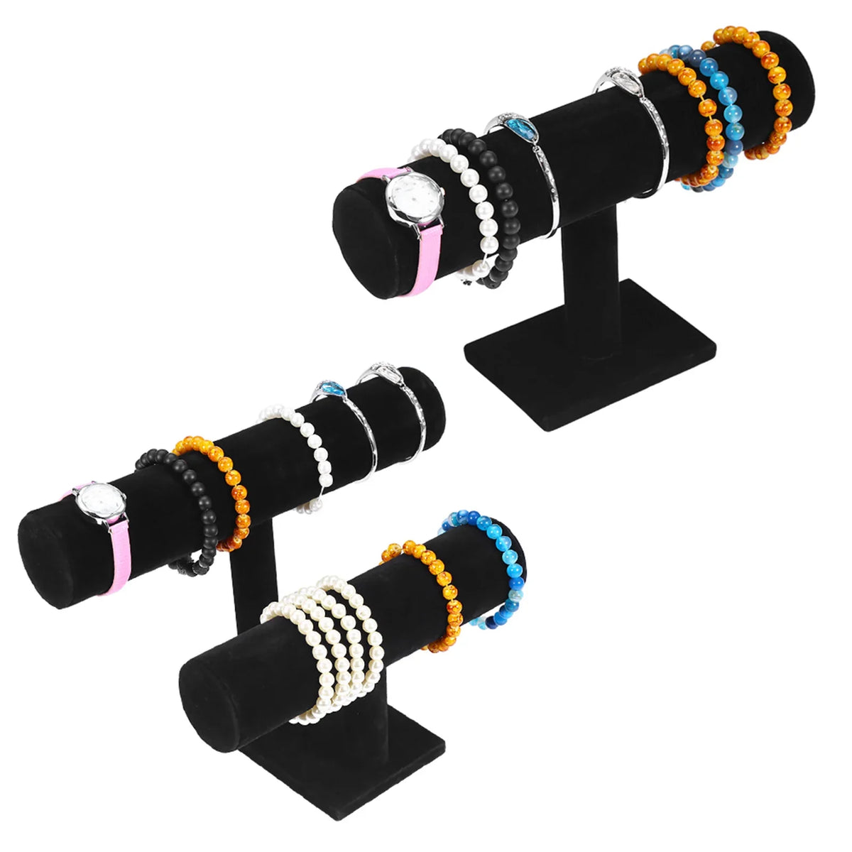Jewelry T-Bar Display Stand for Necklaces, Bracelets & Watches Jewelry Display Stand Qme