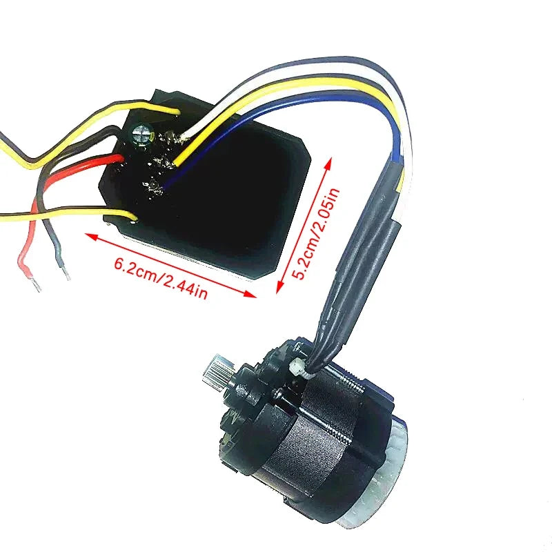 Brushless Motor Upgrade Kit for 4" & 6" Cordless Chainsaw Chainsaw Motor Upgrade Qme
