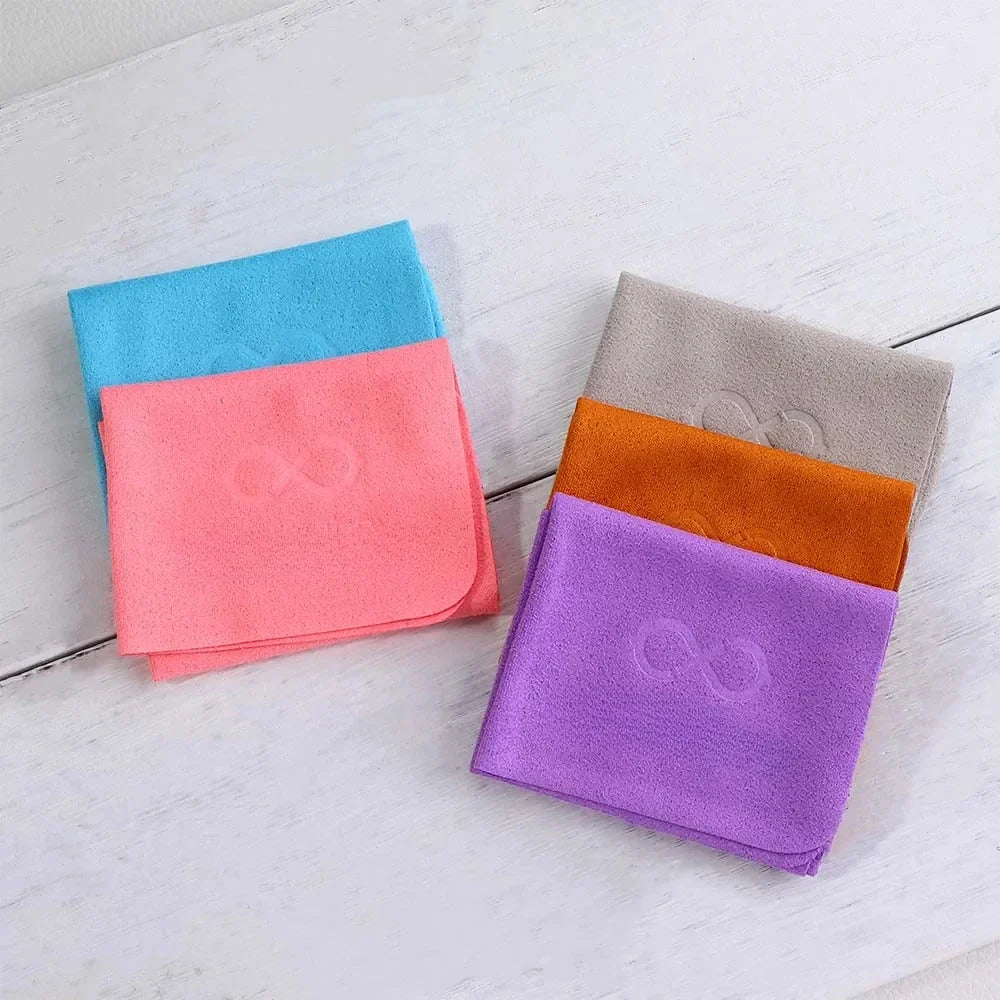 5-Pack Suede Microfiber Glasses & Lens Cleaning Cloths Microfiber Cleaning Cloth Qme