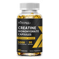 BOSGREE Creatine Monohydrate Capsules – Muscle & Energy Creatine Supplement Qst 60 capsules 1 bottle