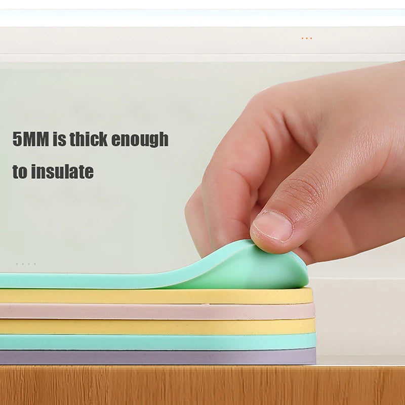 Silicone Drying Mat – Heat Resistant Non-Slip Dish Draining Pad Silicone Drying Mat Qst