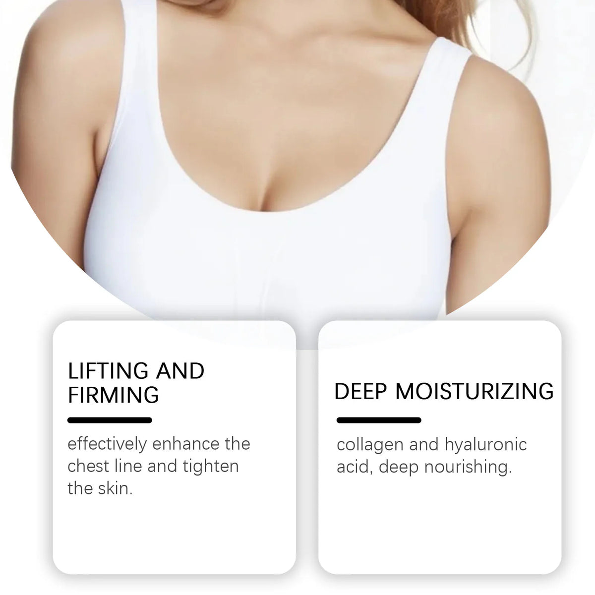 Oceaura Chest Lifting Patch – Nourishing & Firming Stickers Chest Firming Patch Qme