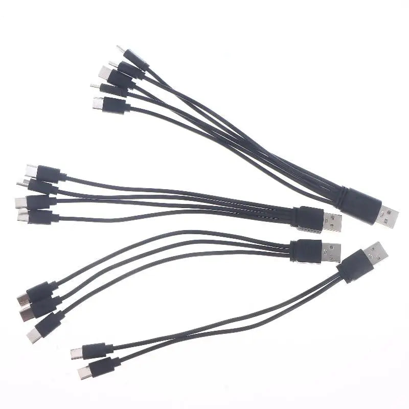 USB-C Splitter Cable | 2 3 4 5 Port Multi Charging Adapter USB-C Splitter Cable Qme