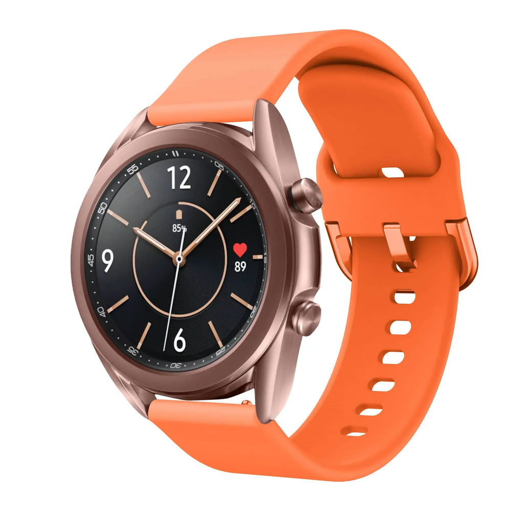 Silicone Sport Watch Band for Samsung Galaxy Watch 3 20mm 22mm Silicone Watch Band Qme
