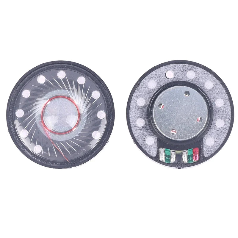40mm HiFi Headphone Speaker Driver Unit 112dB 32 Ohm DIY Headphone Speaker Driver Qme