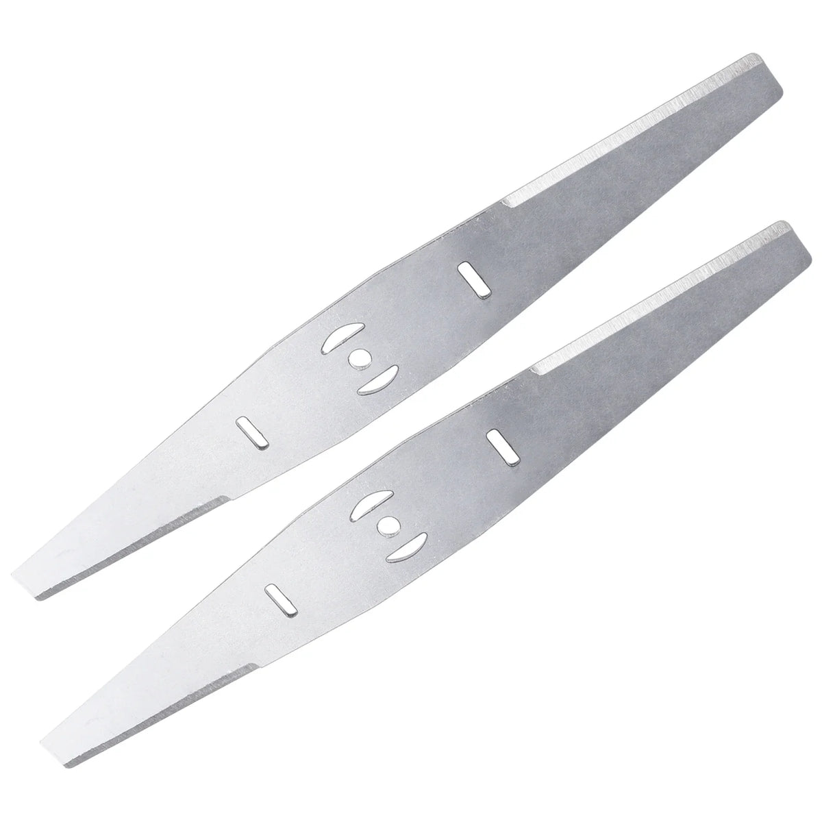 Steel Saw Blades for Lawn Mower & Brush Cutter – 250mm 2-Pack Lawn Mower Blade Qme
