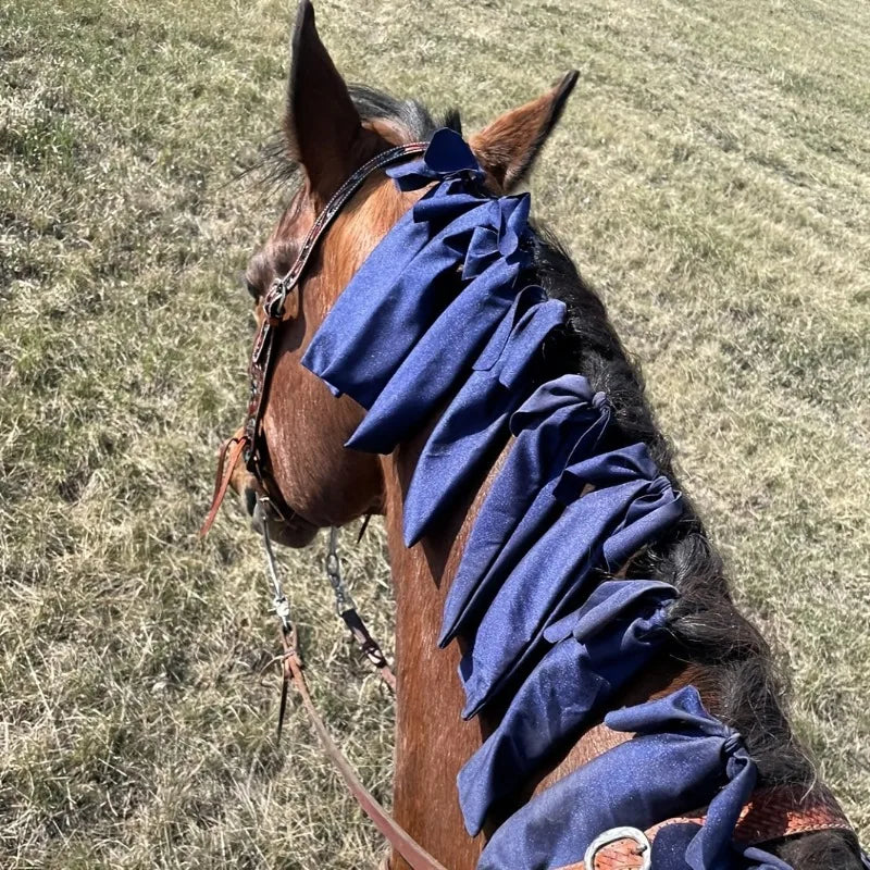 Horse Mane Protection Sleeve Anti-Friction Guard – 8 Pcs Equine Mane Guard Qme
