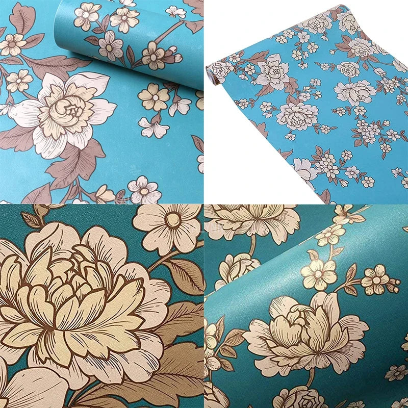 Vintage Peel & Stick Removable Wallpaper – Vinyl Contact Paper Removable Wallpaper Qme