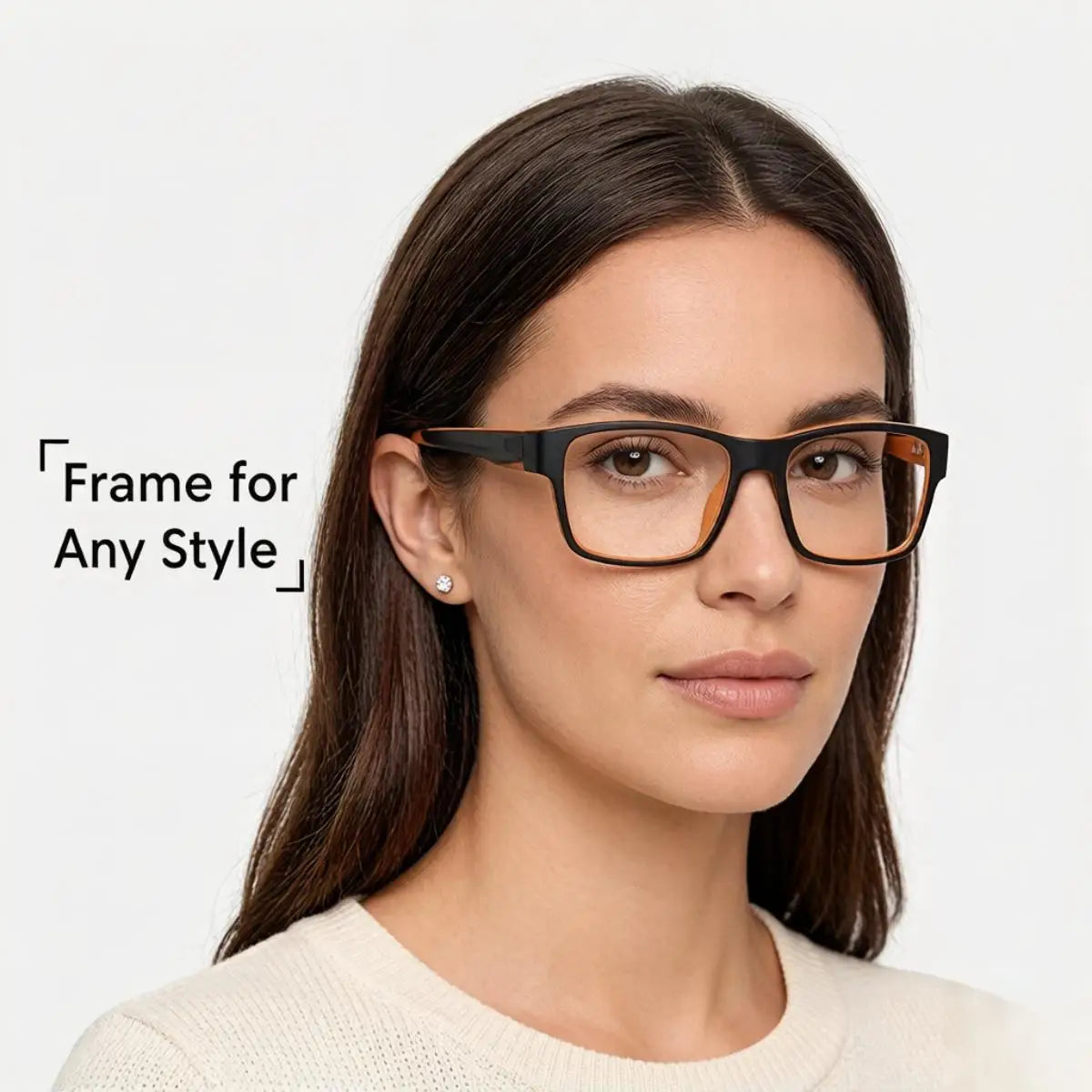 VOPHA Blue Light Reading Glasses TR90 Square Frame +1.0–+3.0 Reading Glasses Qst