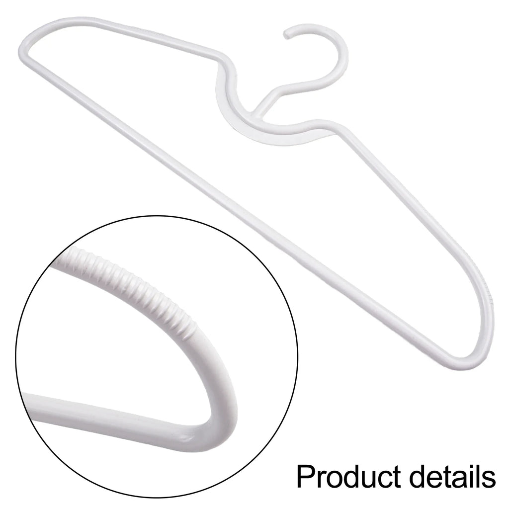 Anti-Slip Short Neck Clothes Hangers – Space-Saving Plastic Clothes Hangers Qme