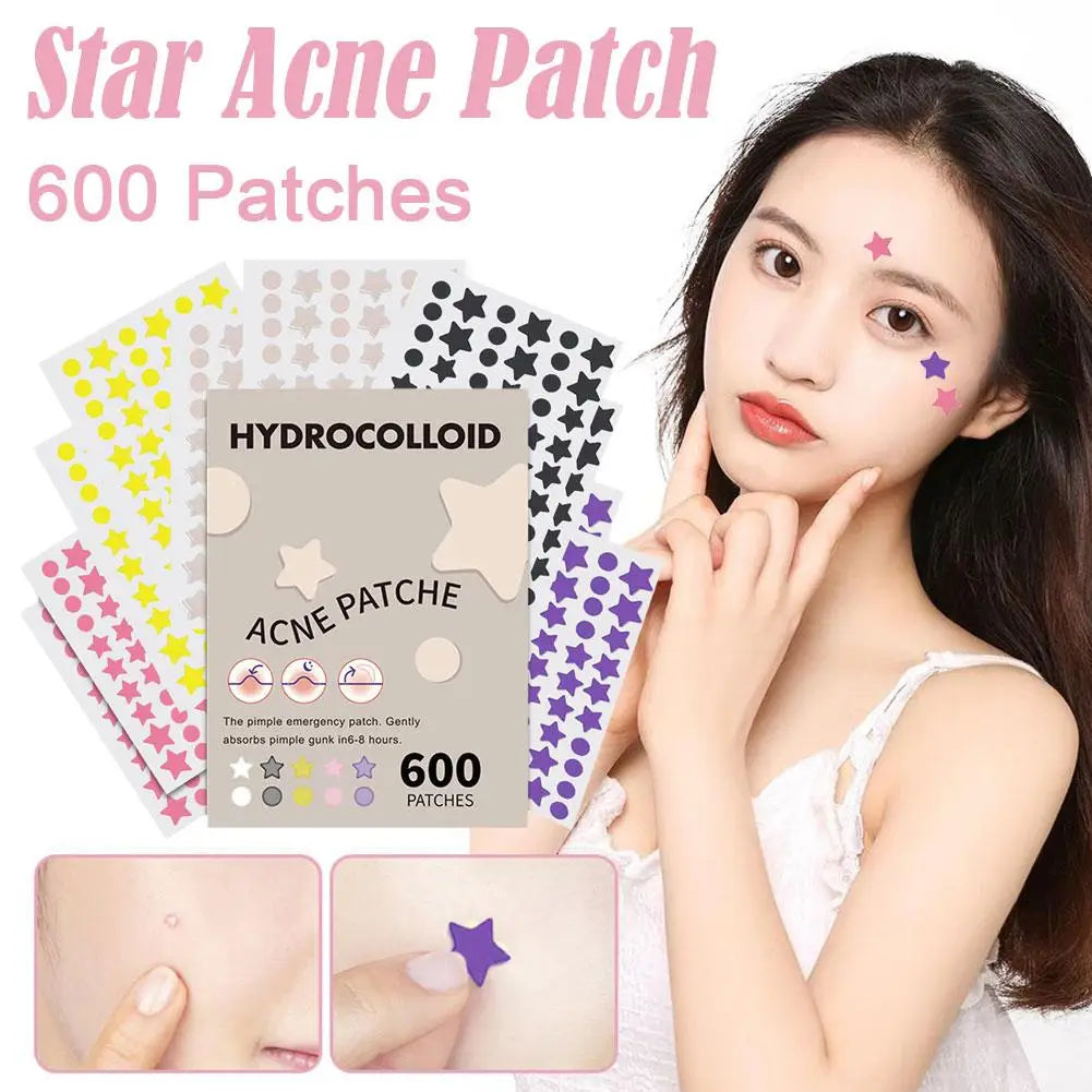Star Hydrocolloid Acne Patch – Gentle Blemish Stickers Hydrocolloid Acne Patch Qme