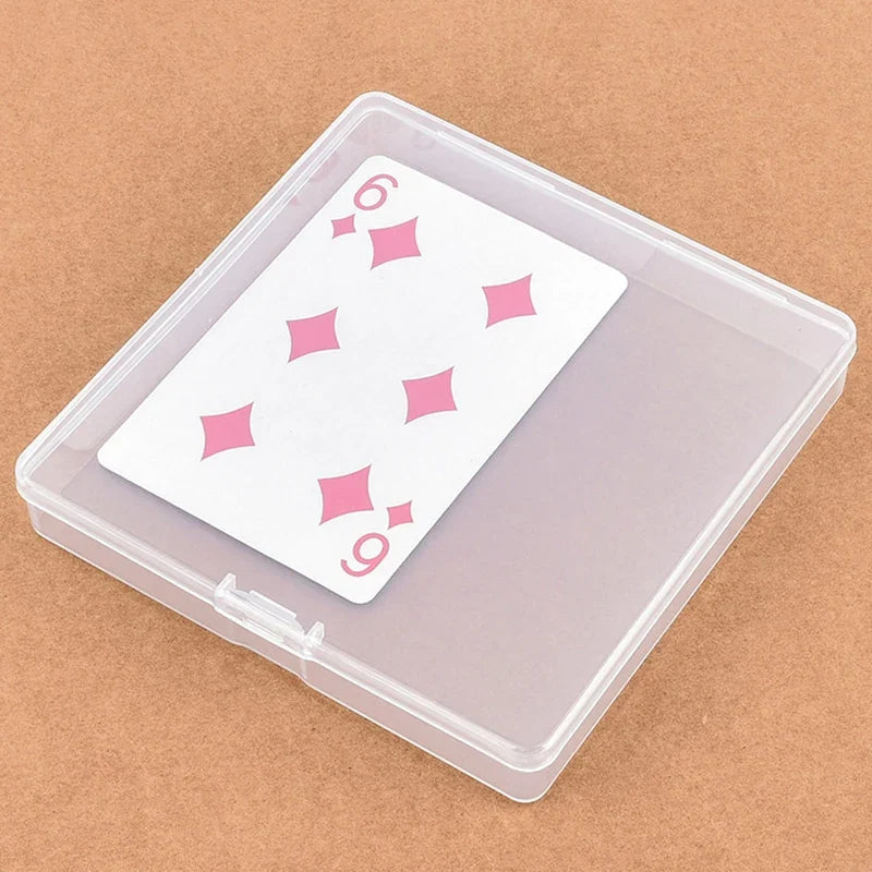 Square Transparent Plastic Storage Box – Dustproof Stackable Plastic Storage Box Qme